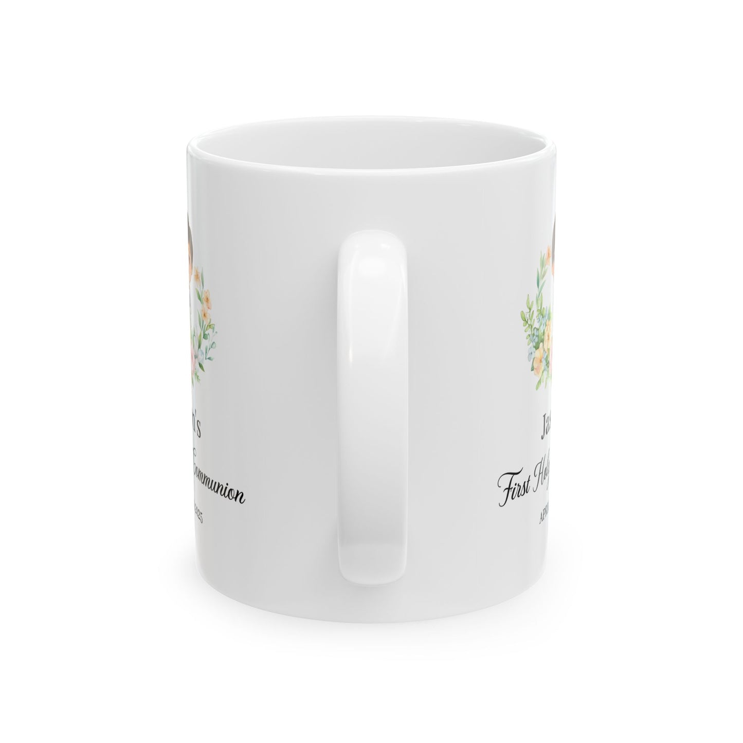 Personalized First Communion Mug for Boy – Custom Name Gift