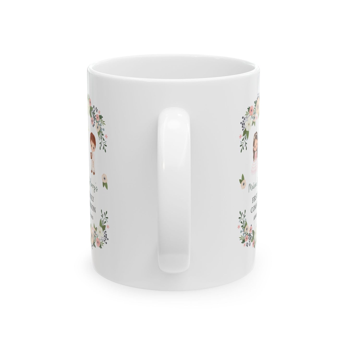 First Holy Communion Mug – Personalized Gift for Melina & Henry