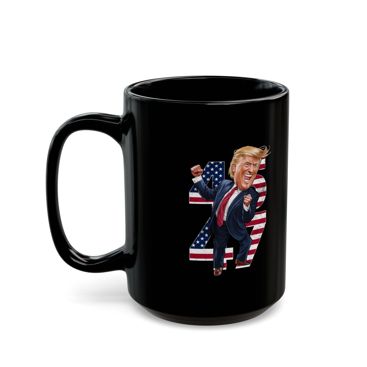 Trump 47 Mug – Patriotic Donald Trump Coffee Cup for Republicans MAGA