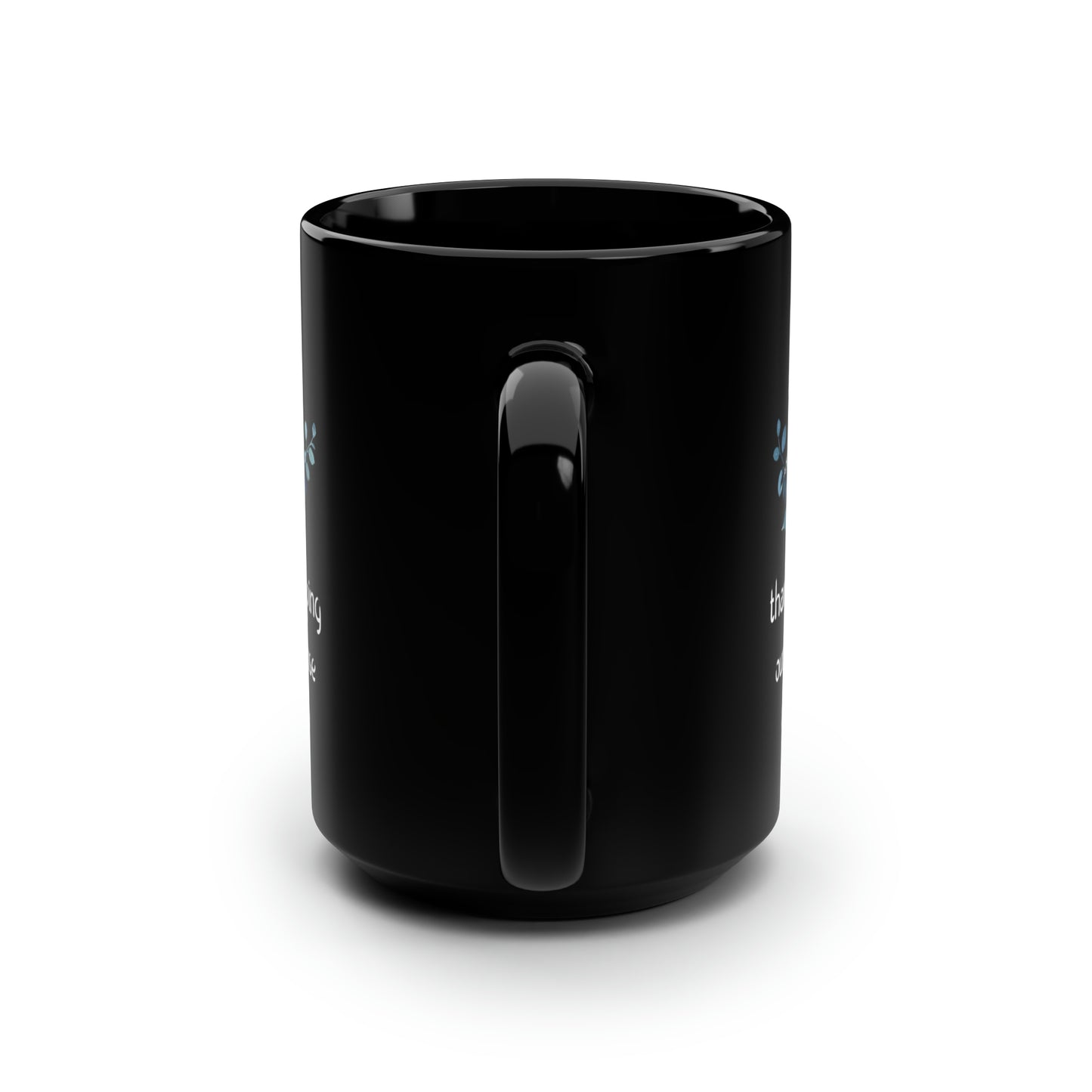 Funny Mom Mug – Black Floral Coffee Cup Thanks for Keeping Our Family’s Humor Alive