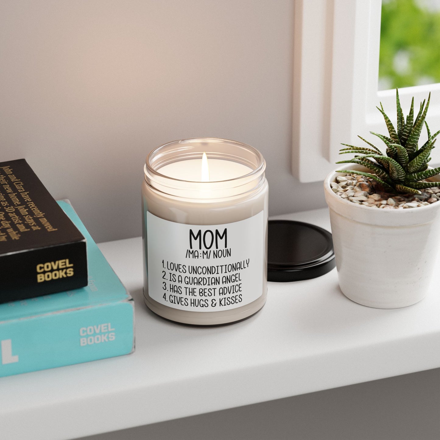 Soy Candle - Mom Definition Candle, Funny & Heartfelt Gift for Mother's Day and Birthday