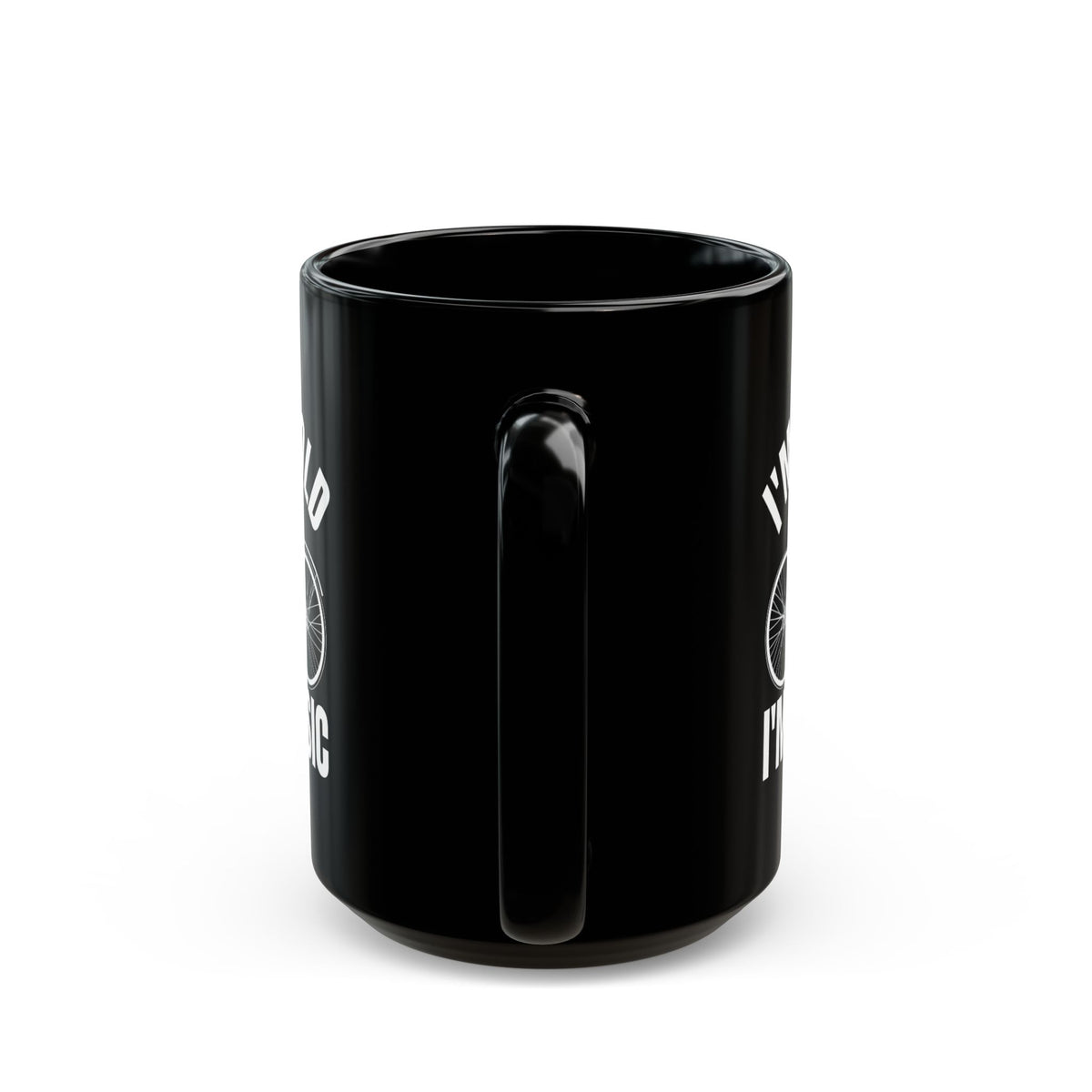 I_m Not Old I_m Classic Bicycle Black Mug (11oz, 15oz)