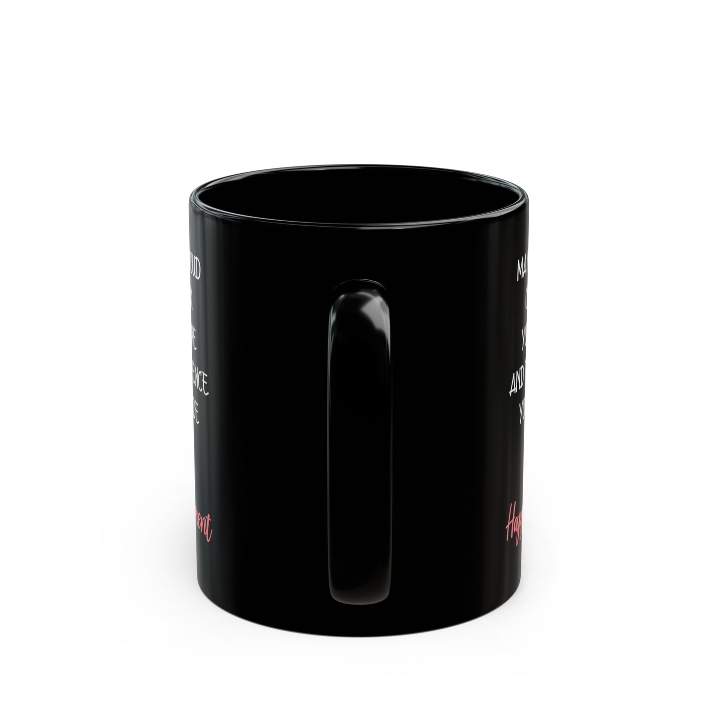 May You Be Proud of Your Work Mug – Black Happy Retirement Gift