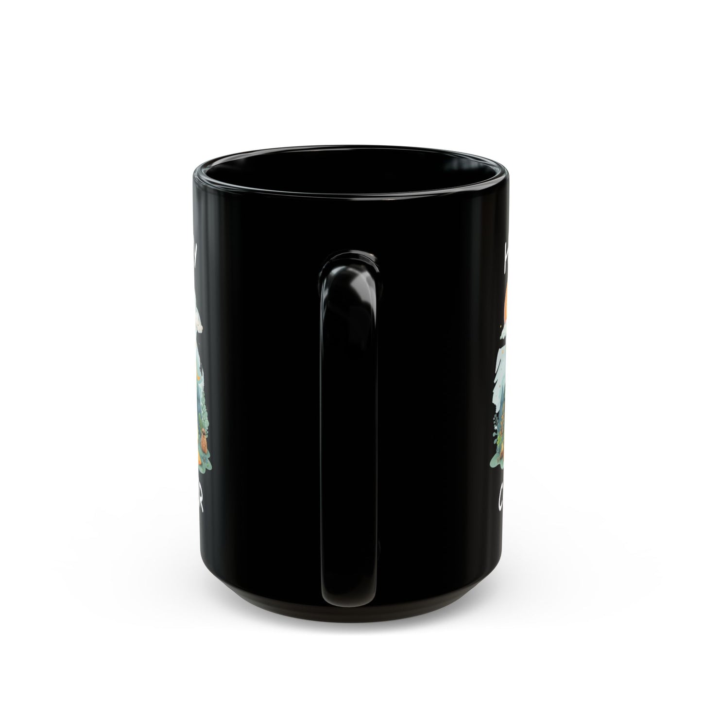 Happy Camper Ceramic Mug, (11oz, 15oz)