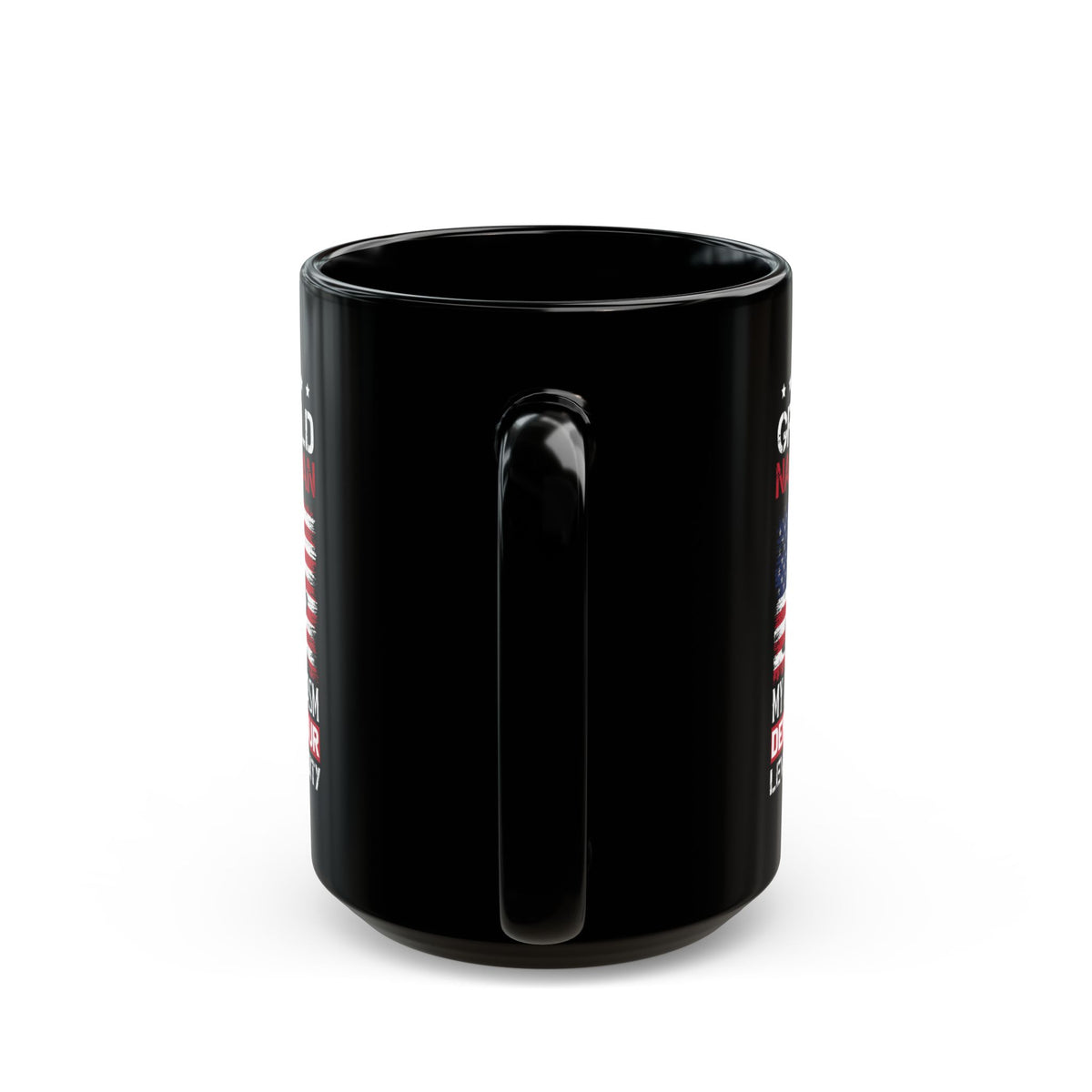 I am a Grumpy old Black Mug (11oz, 15oz)