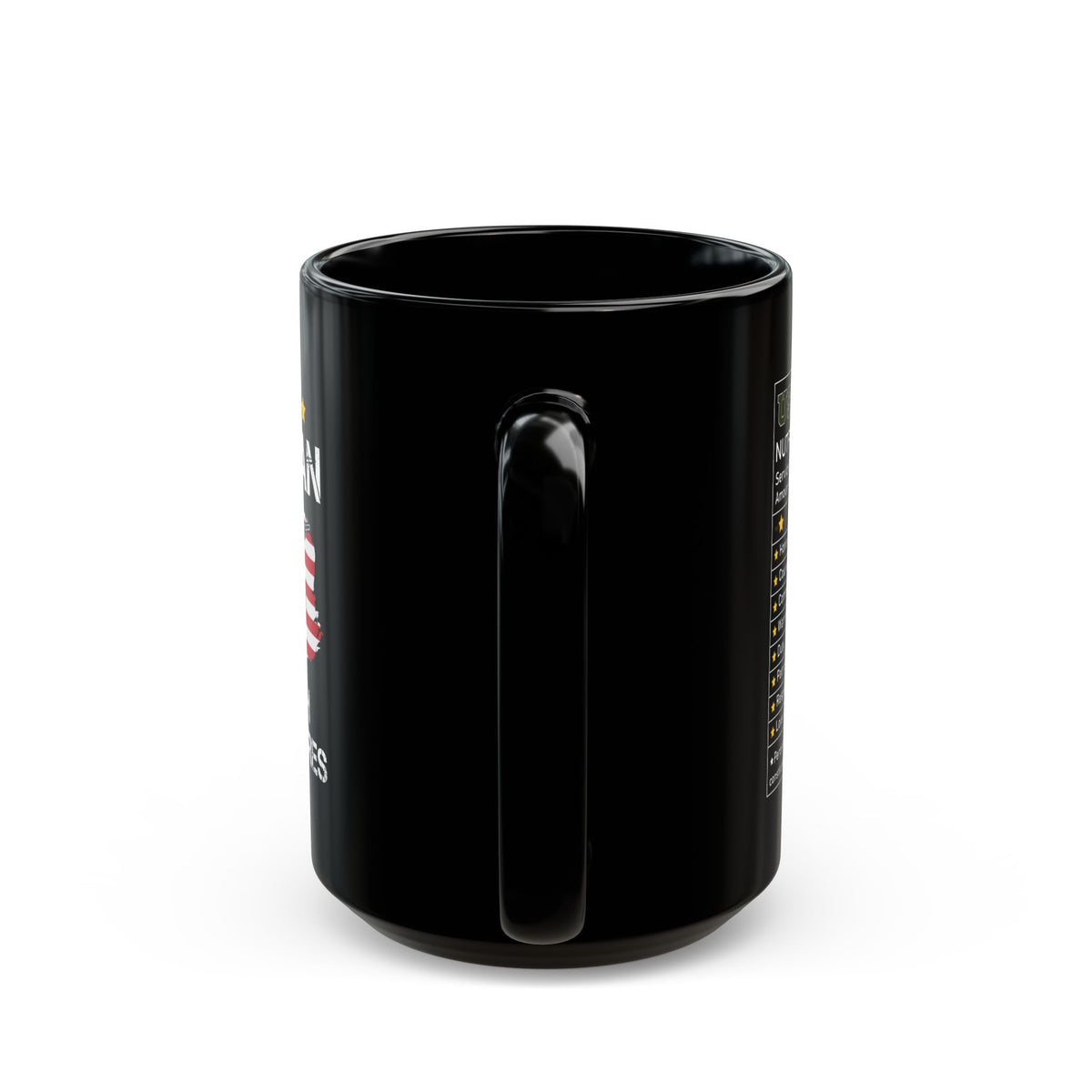 I am Veteran Black Mug (11oz, 15oz)