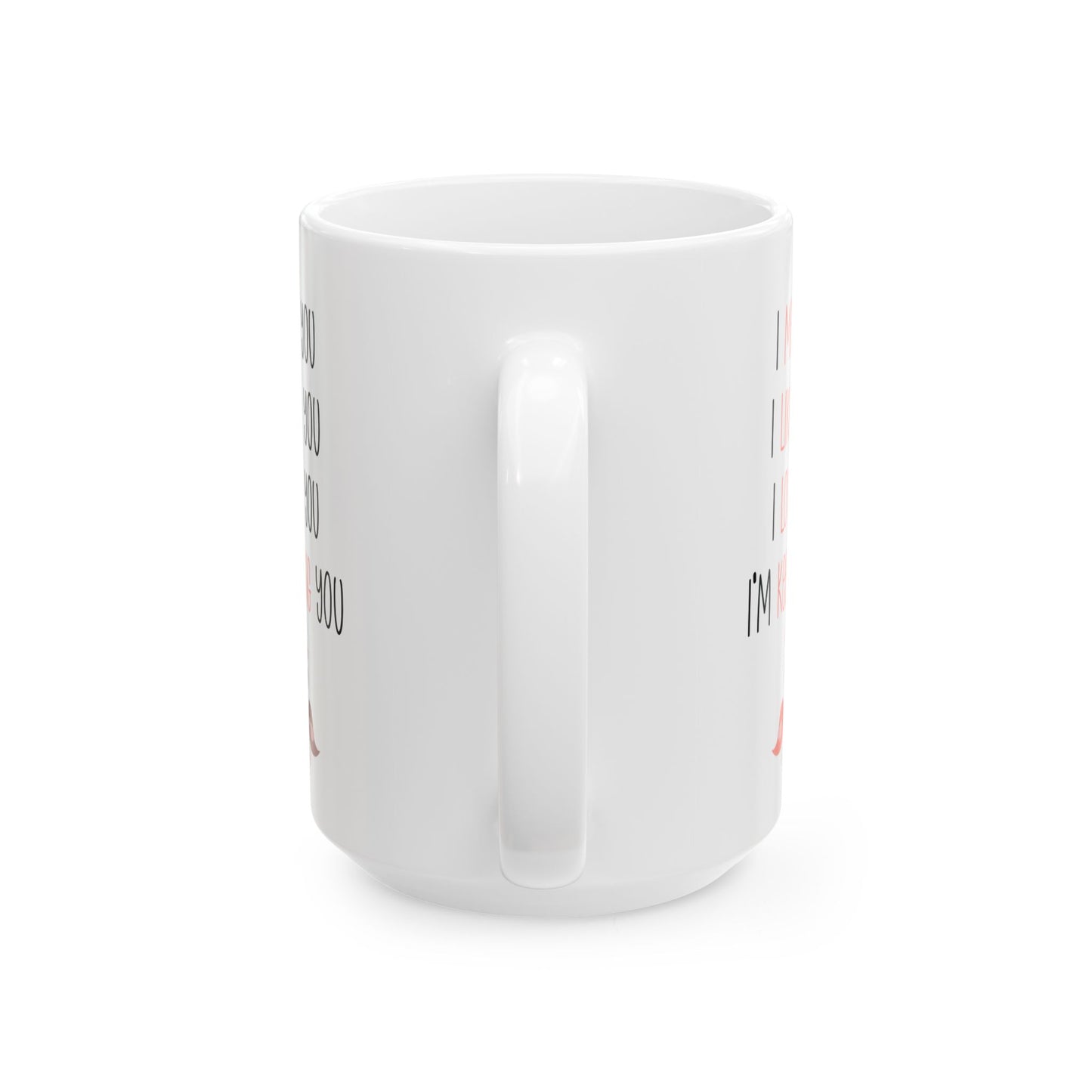 I Met You I Liked You I Love You Mug – Cute Lovebirds – Romantic White Coffee Cup