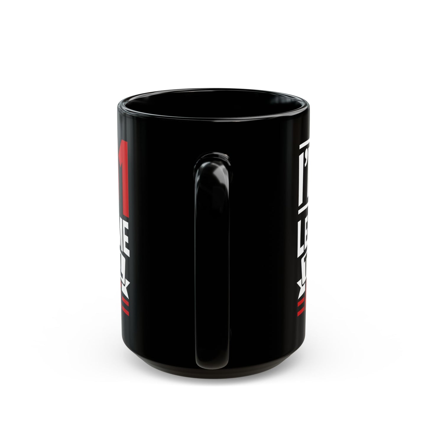 I_m 91 Leave Me The Hell Alone Black Mug (11oz, 15oz)