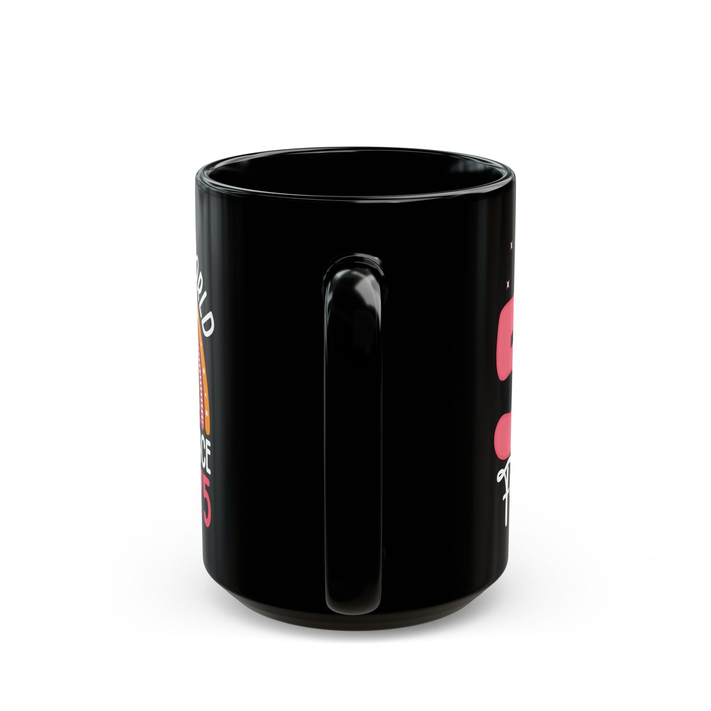 50 and Fabulous Black Mug (11oz, 15oz)