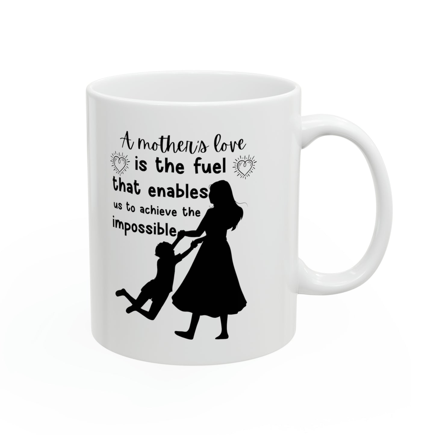 Mom Mug - Mother’s Day Gift, Birthday Coffee Cup for Mom, Motivational Quote