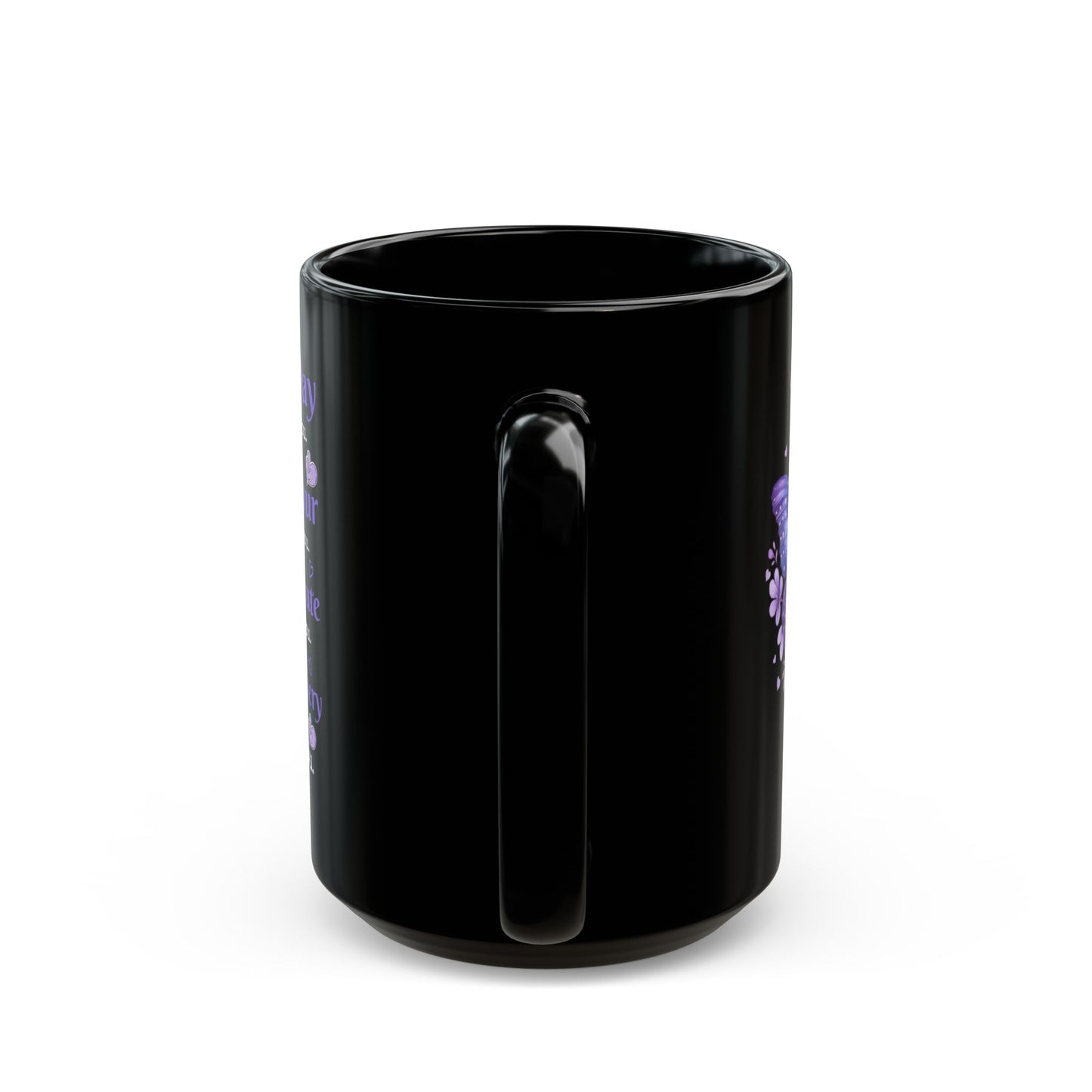 Every Day God thinks of you Black Mug (11oz, 15oz)