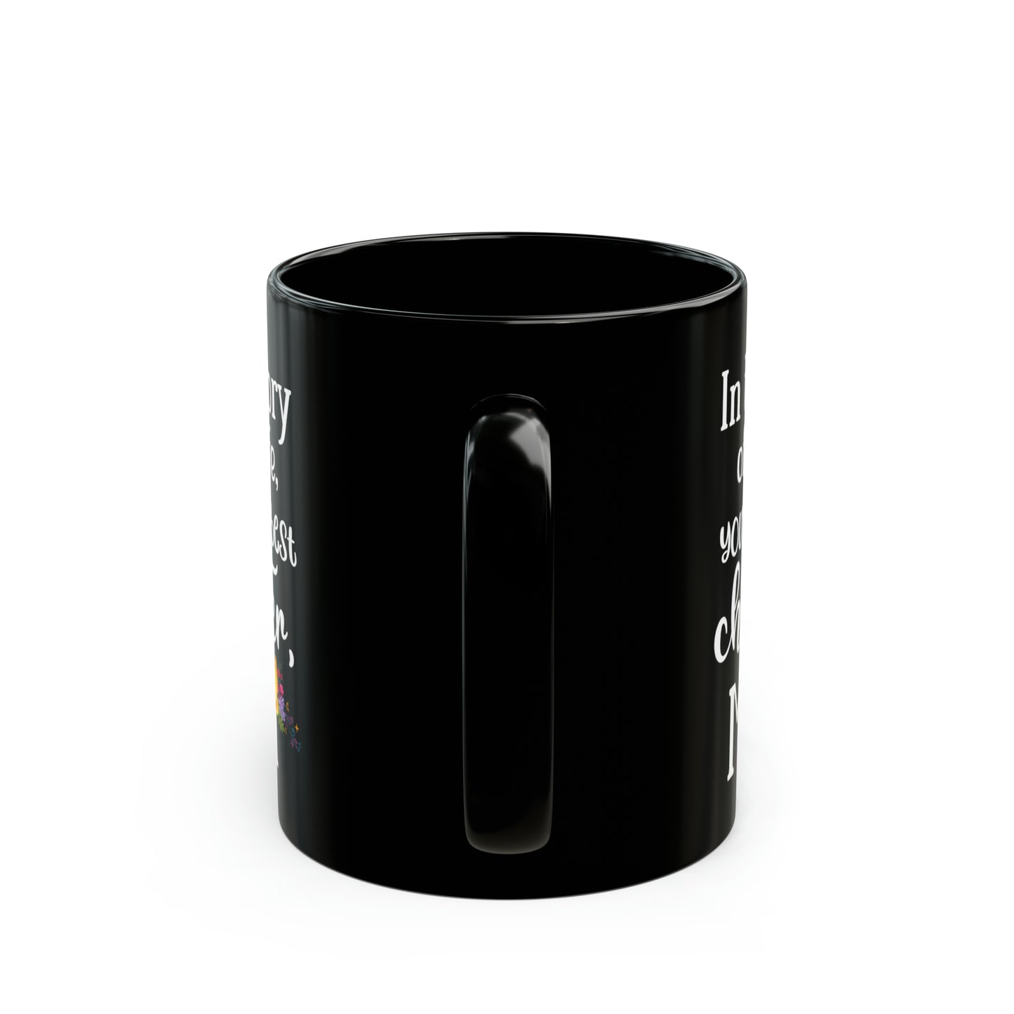 Black Mom Mug – Best Chapter of My Life Meaningful Coffee Cup for Book Lover Mom