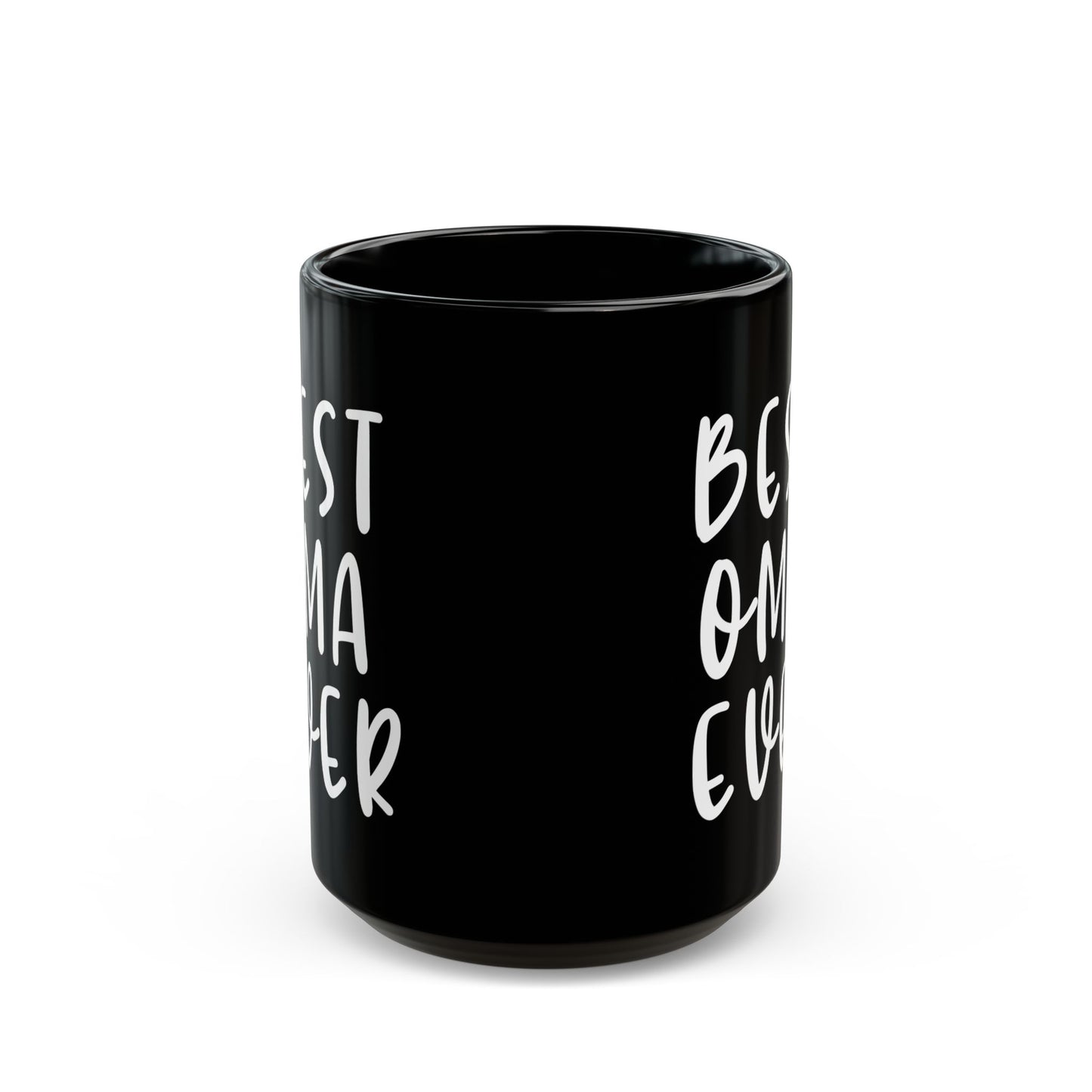Best OMA ever Black Mug (11oz, 15oz)