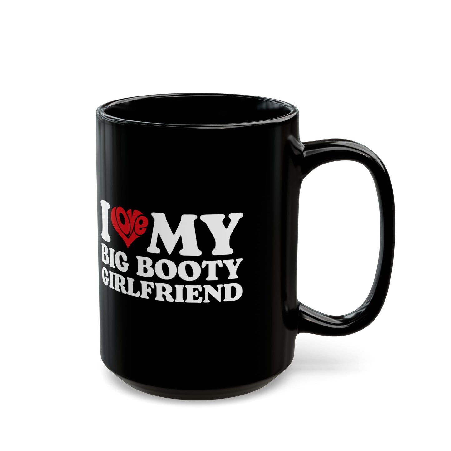 Funny Black Coffee Cup – Bold Gift for Boyfriend or Couple Humor