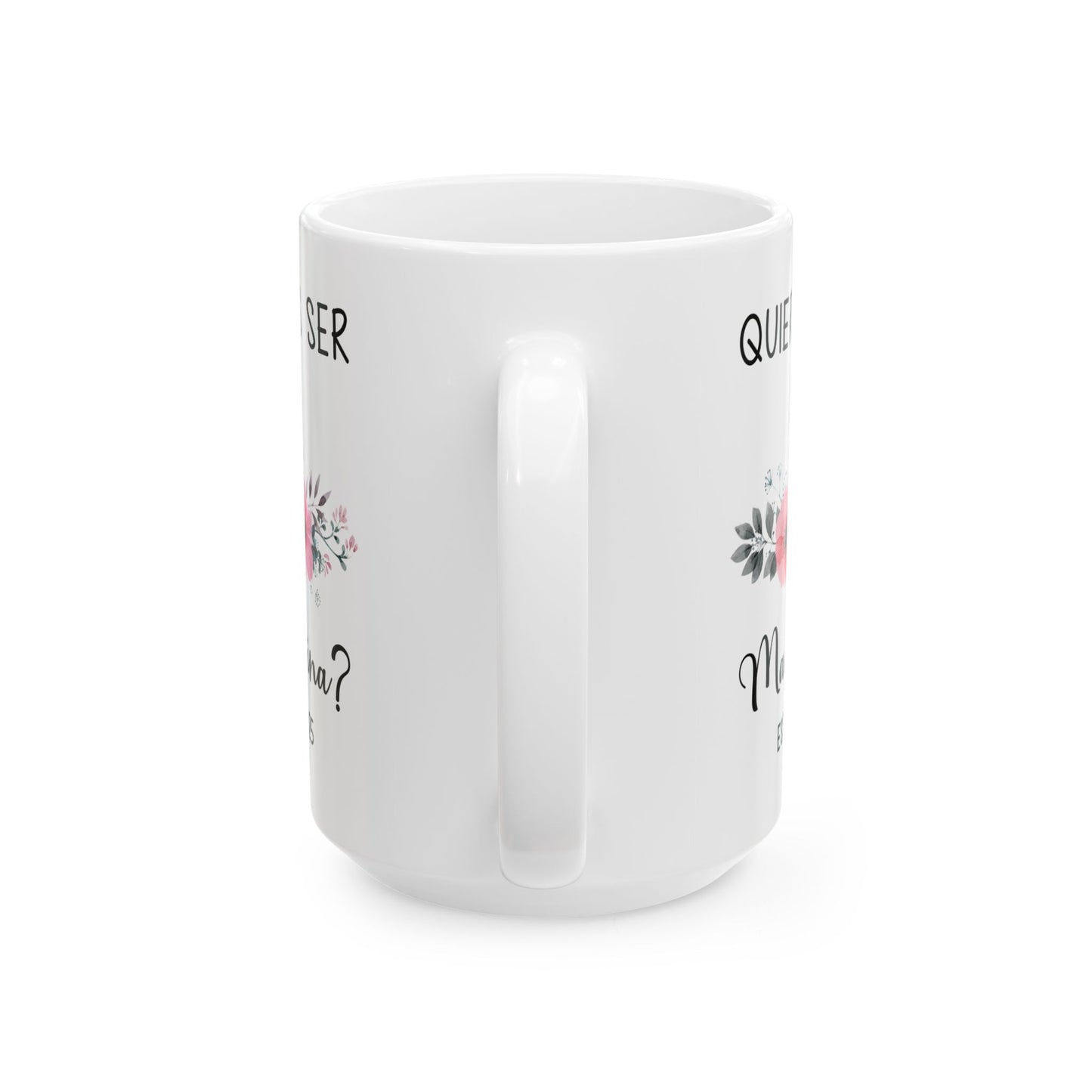 ¿Quieres Ser Mi Madrina Mug – White Godmother Proposal Gift 2025