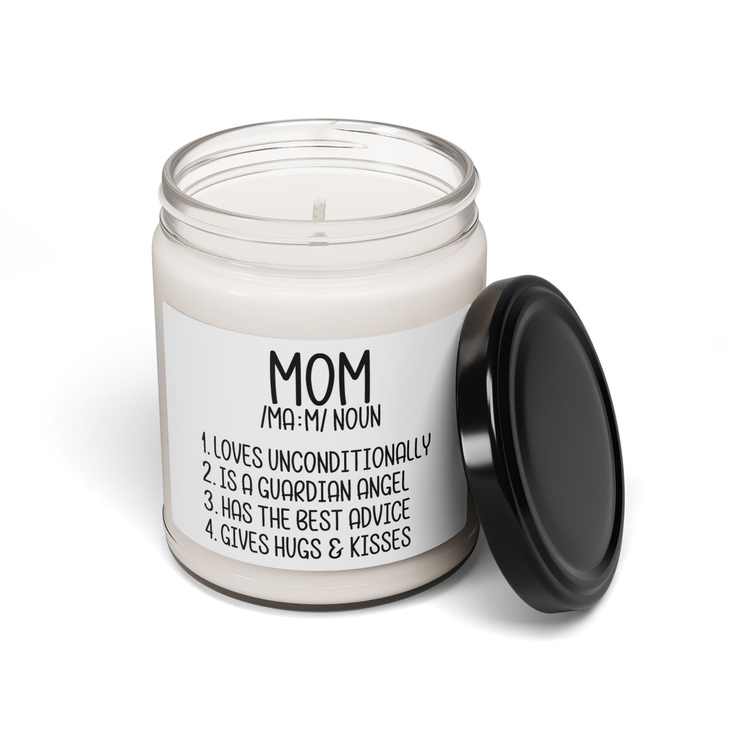 Soy Candle - Mom Definition Candle, Funny & Heartfelt Gift for Mother's Day and Birthday