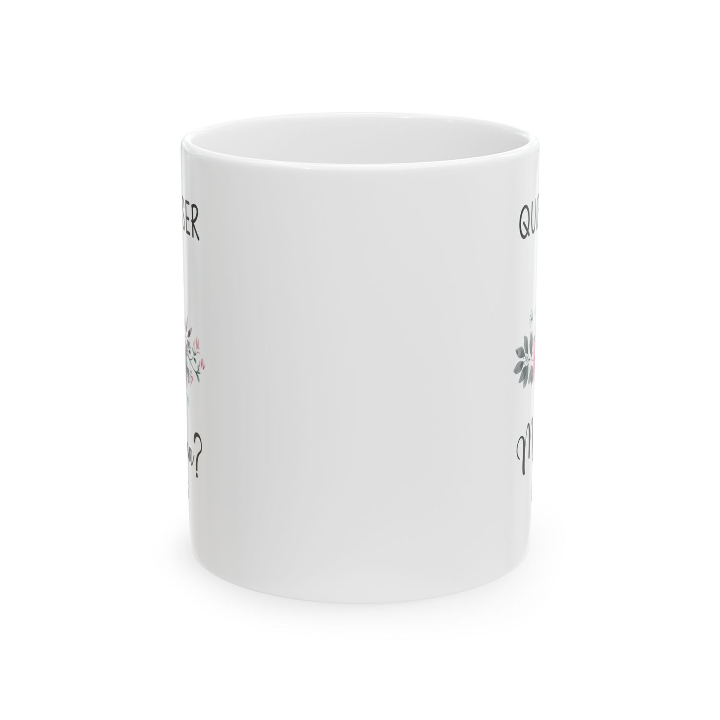 ¿Quieres Ser Mi Madrina Mug – White Godmother Proposal Gift 2025