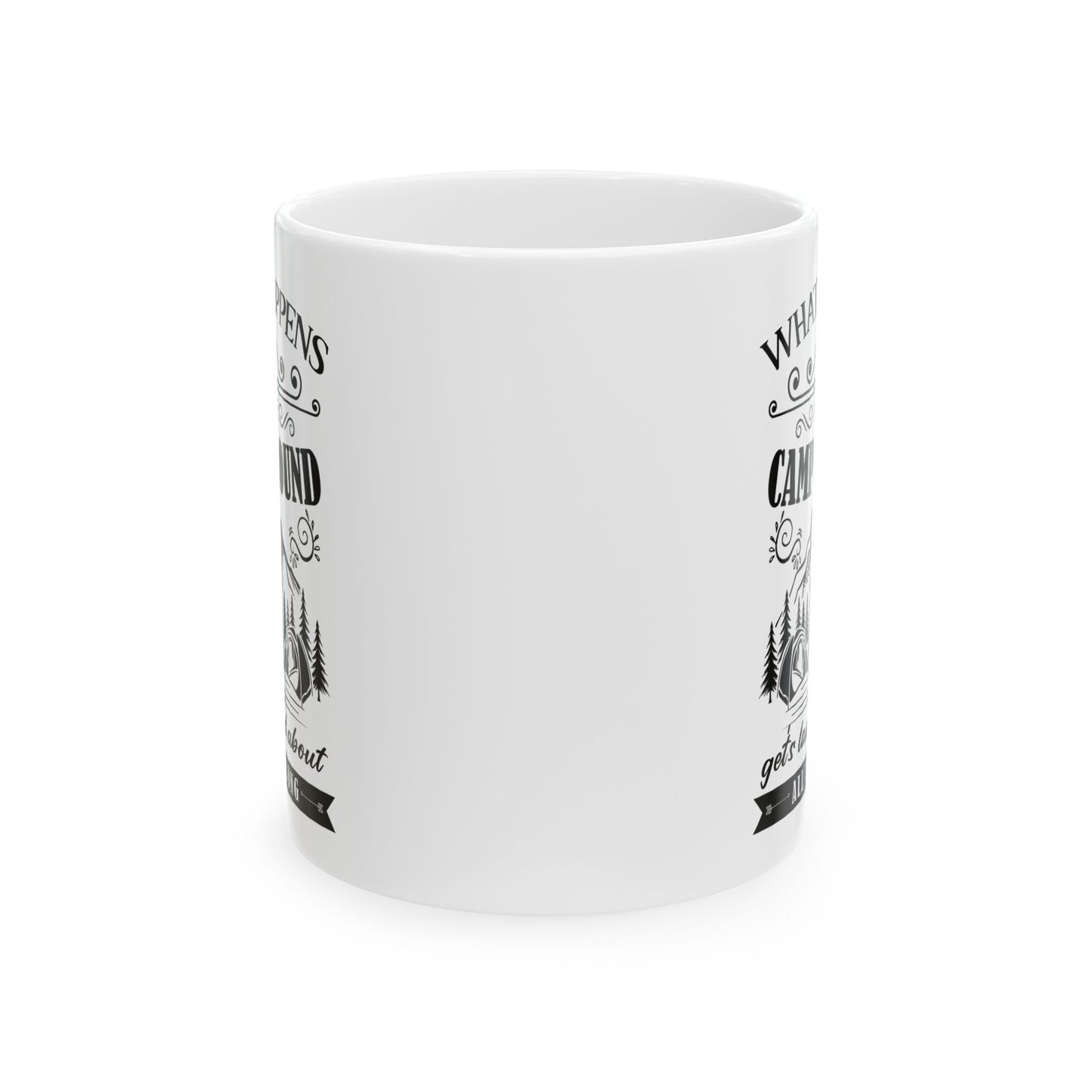 All Year Long Camping Ceramic Mug, (11oz, 15oz)