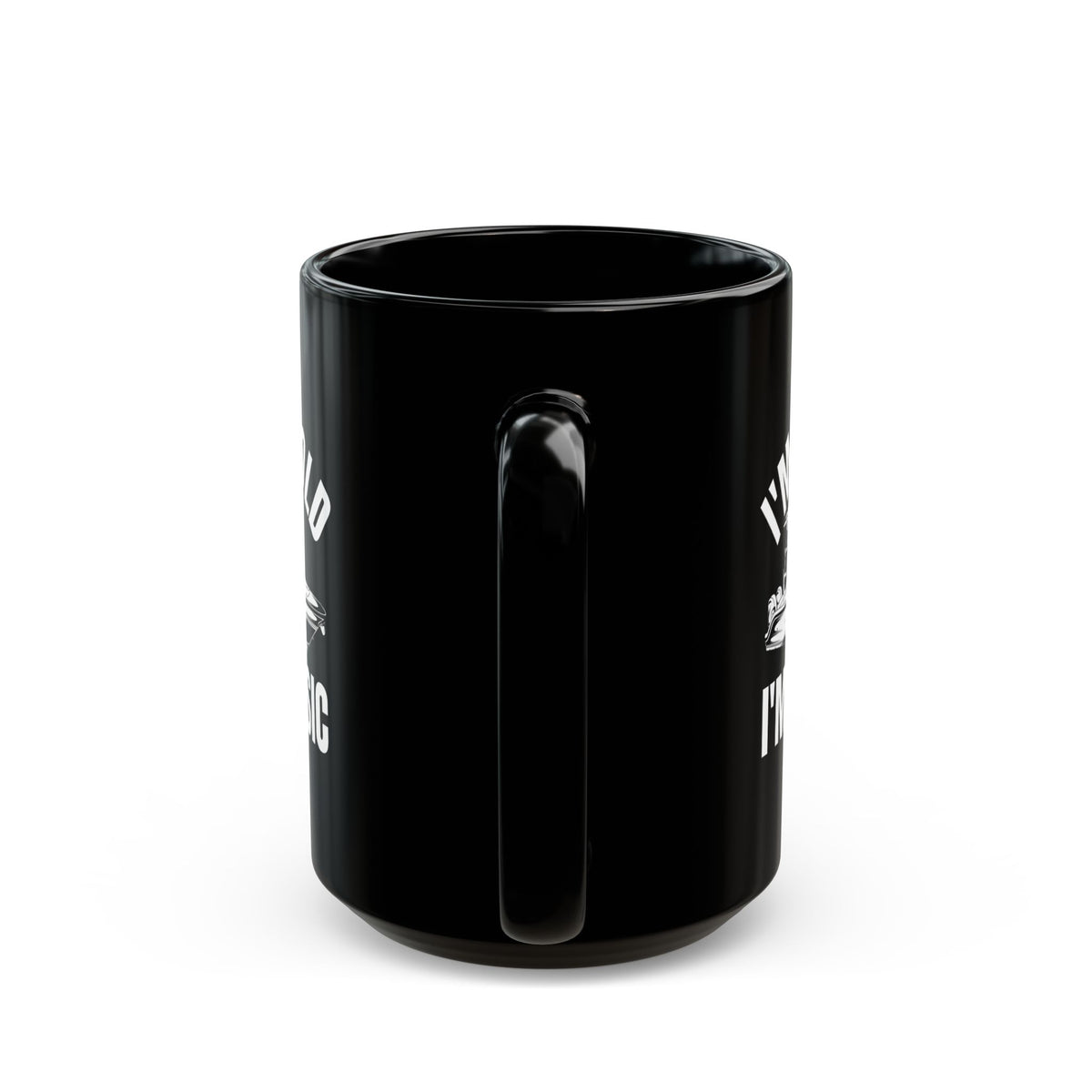 I_m Not Old I_m Classic Boat Black Mug (11oz, 15oz)
