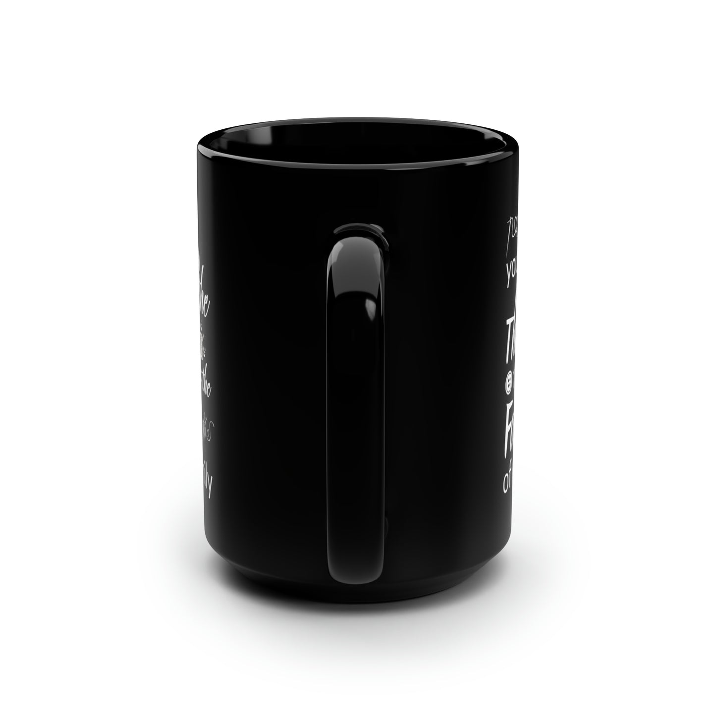 Mother’s Day Gift – Black Coffee Mug for Sewing & Crafting Moms