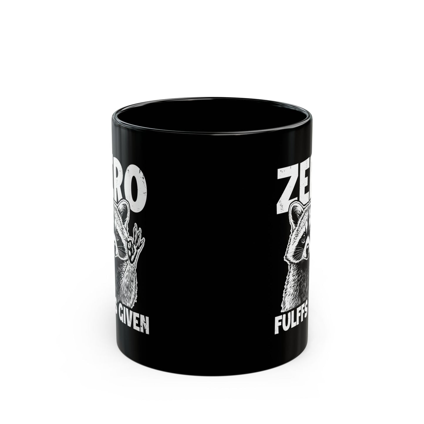 Zero Fulffs given Black Mug (11oz, 15oz)