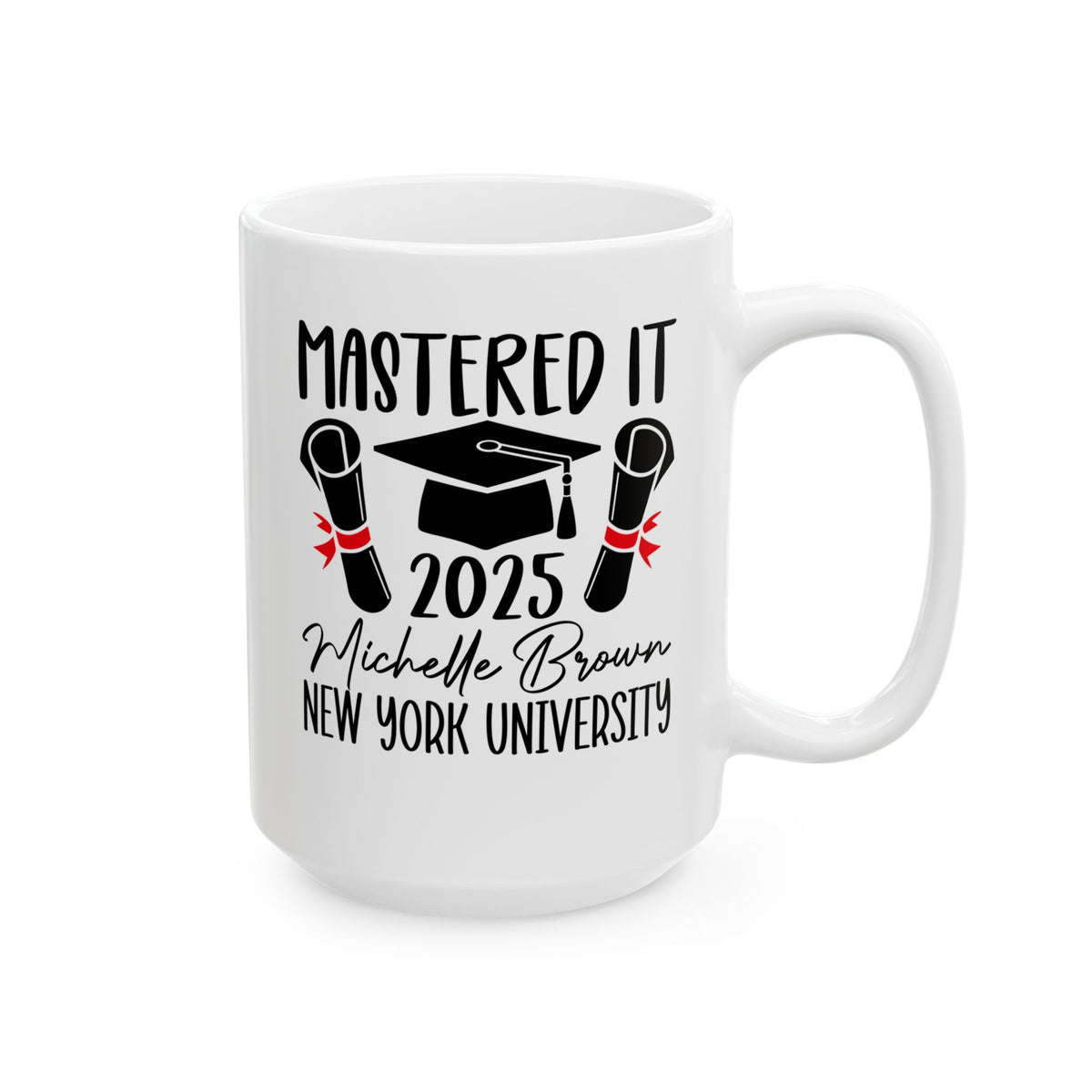 Mastered it White Mug, (11oz, 15oz)