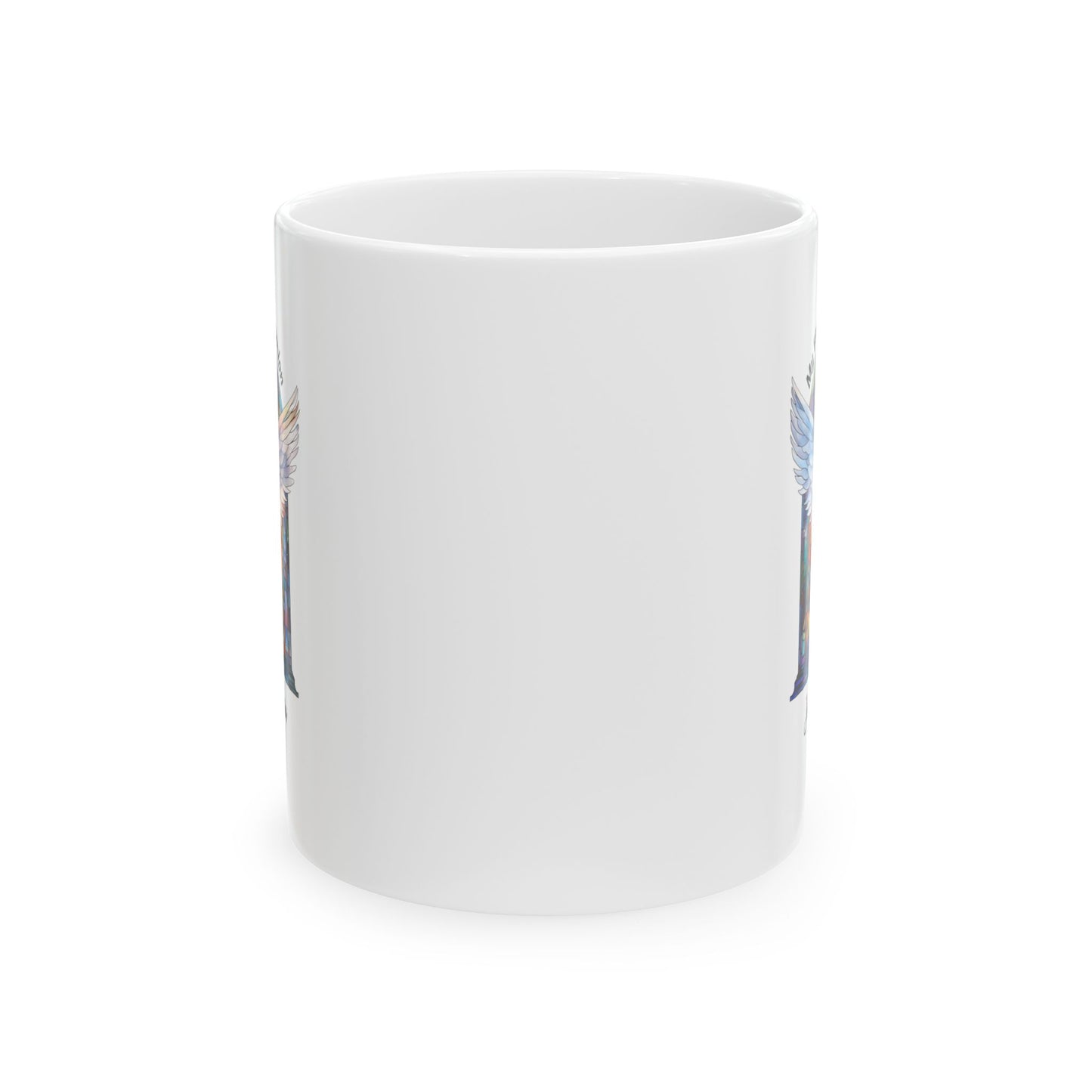 Black First Communion Mug – Personalized Gift for Girl