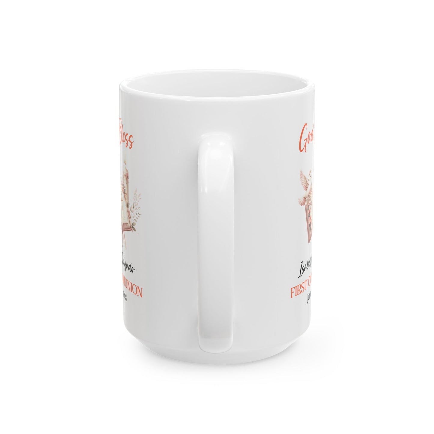 God Bless First Communion Mug – Isabelle Delgado June 15 2025