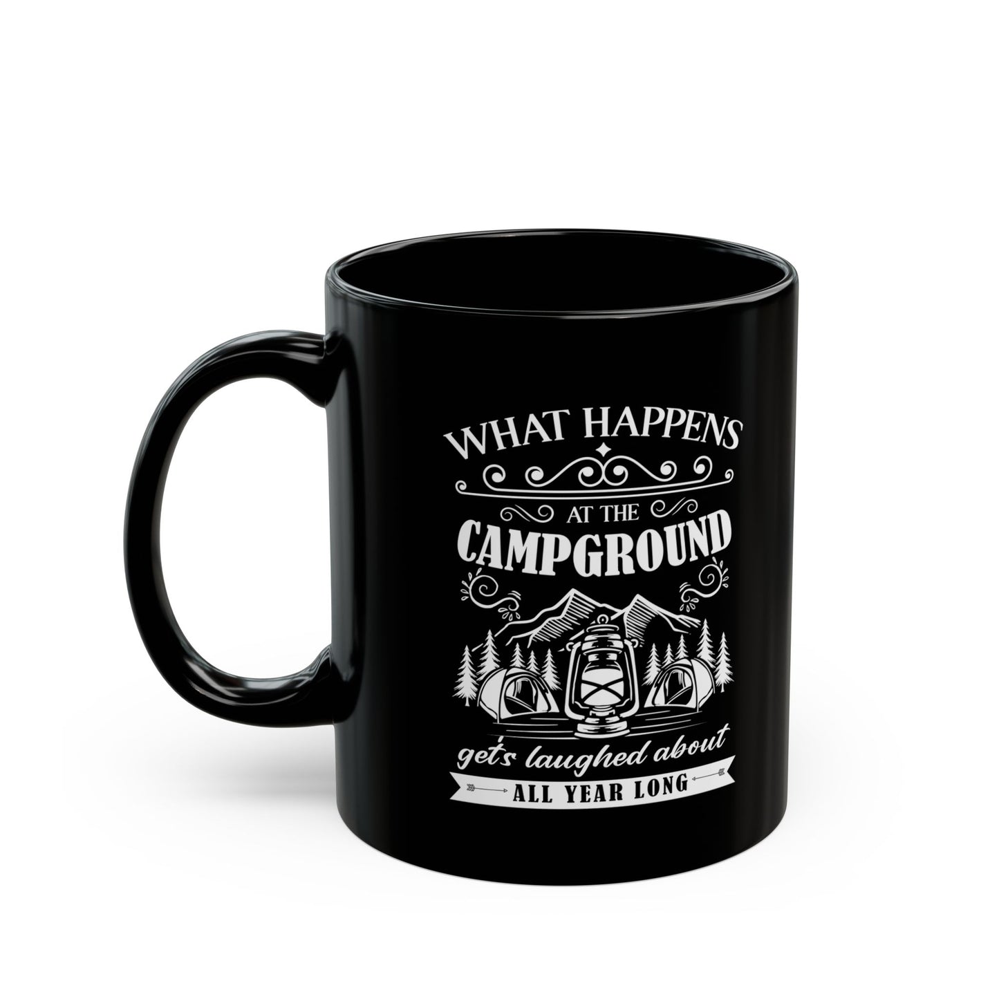 All Year Long Camping Ceramic Mug, (11oz, 15oz)