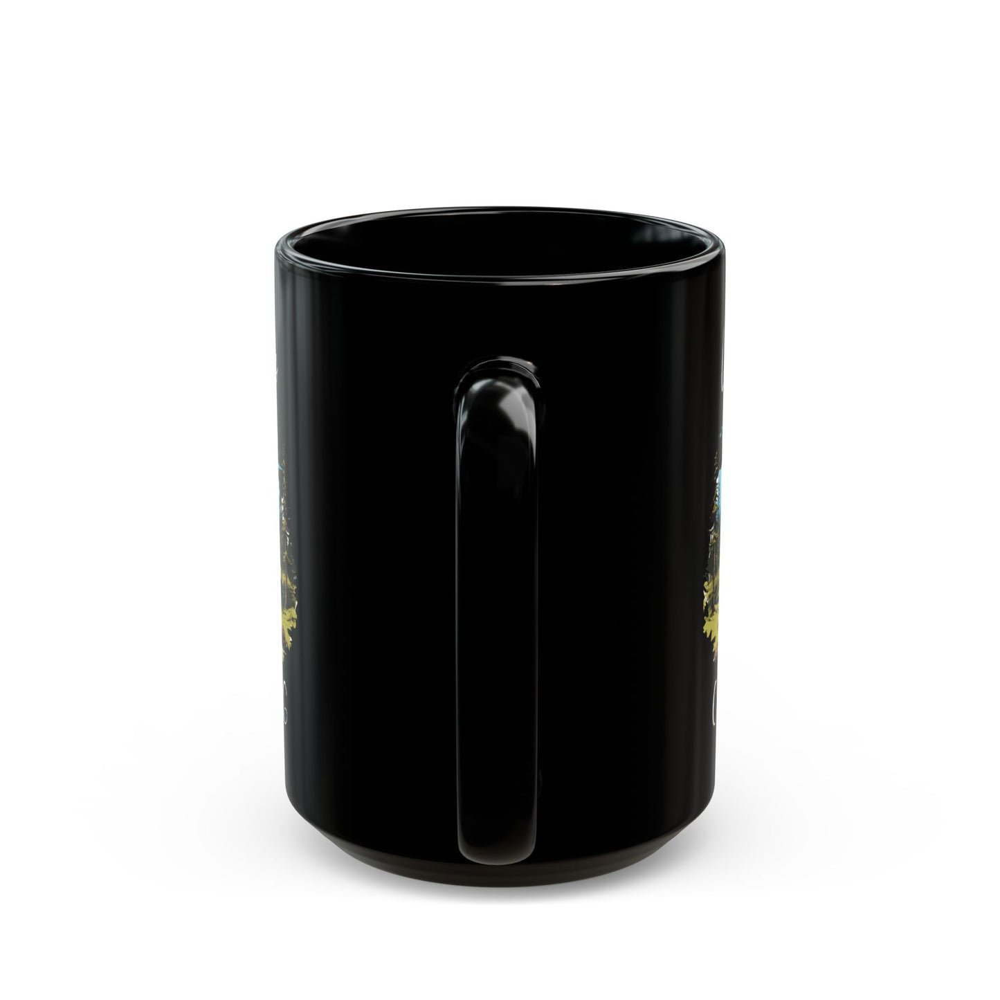 Scenic Camping Adventure Shirt Ceramic Mug, (11oz, 15oz)
