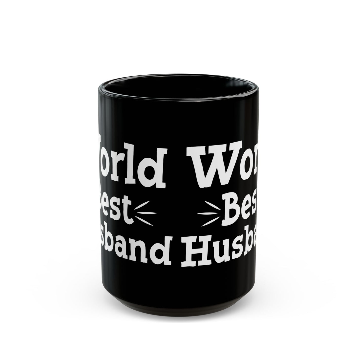 World Best Husband Black Mug (11oz, 15oz)