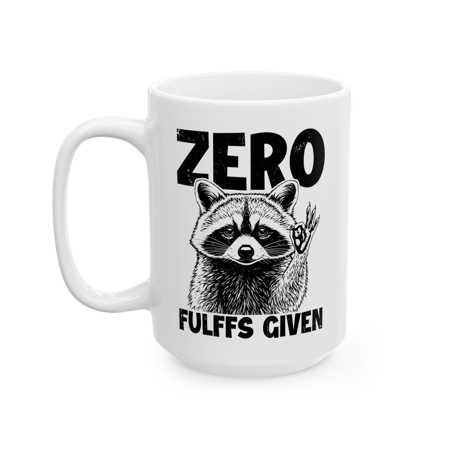 Zero Fulffs given White Mug, (11oz, 15oz)