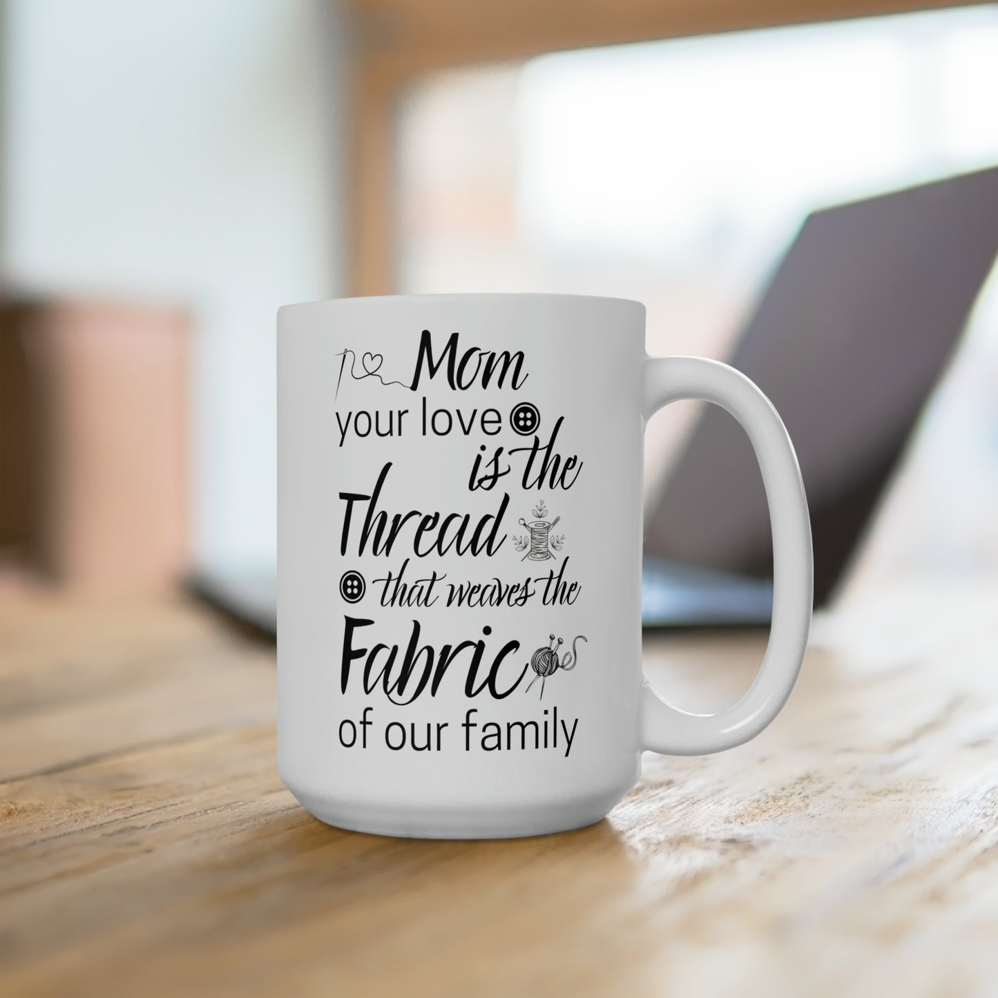 Mother’s Day Mug – Sewing-Inspired Gift for Mom