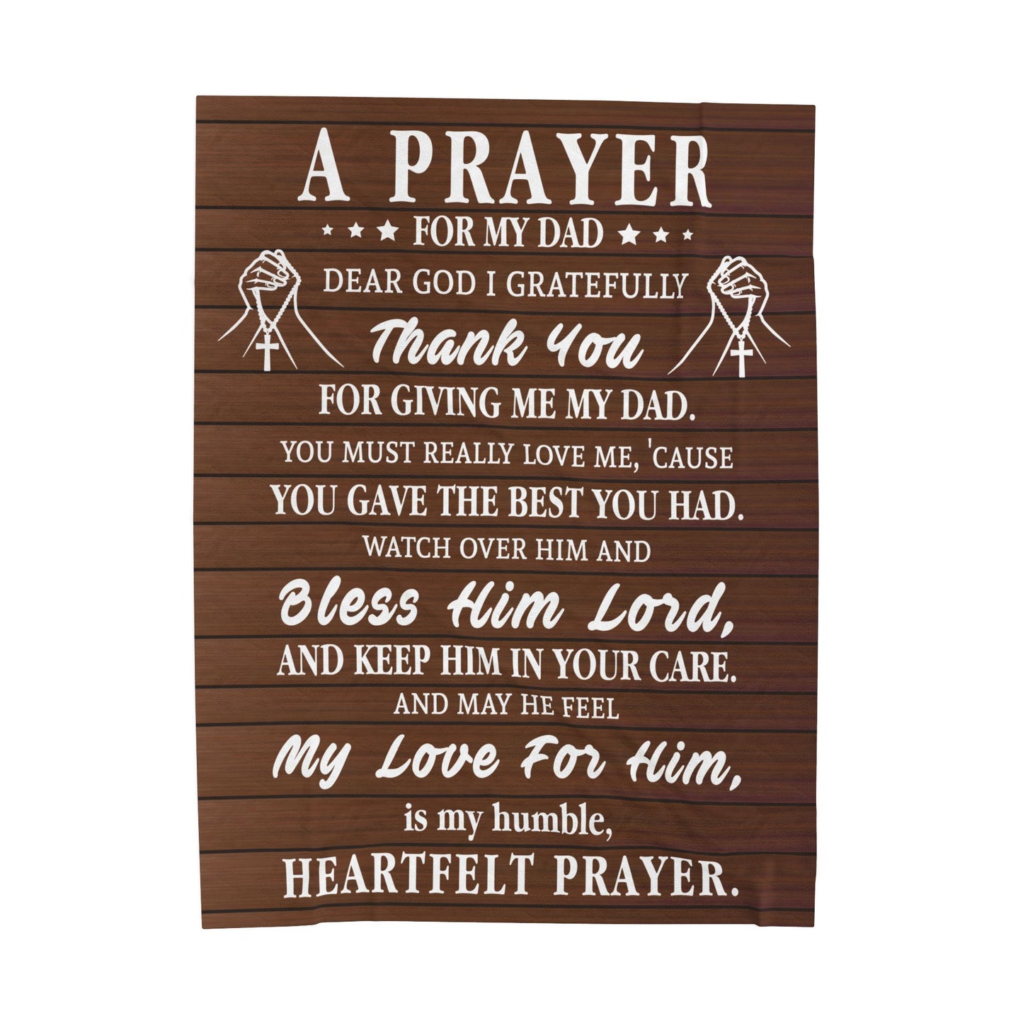 A PRAYER FOR MY DAD
