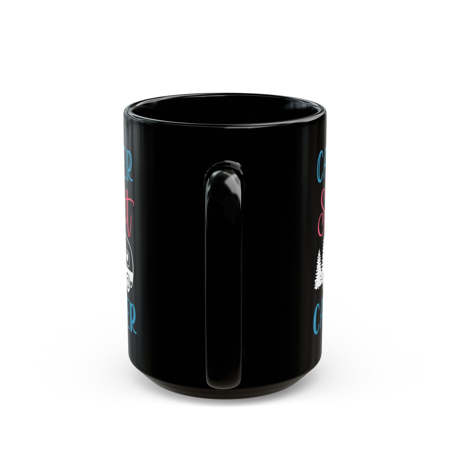 Retro Camper Mug Design Ceramic Mug, (11oz, 15oz)
