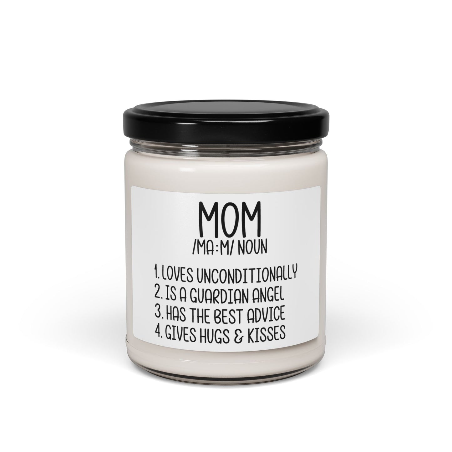 Soy Candle - Mom Definition Candle, Funny & Heartfelt Gift for Mother's Day and Birthday
