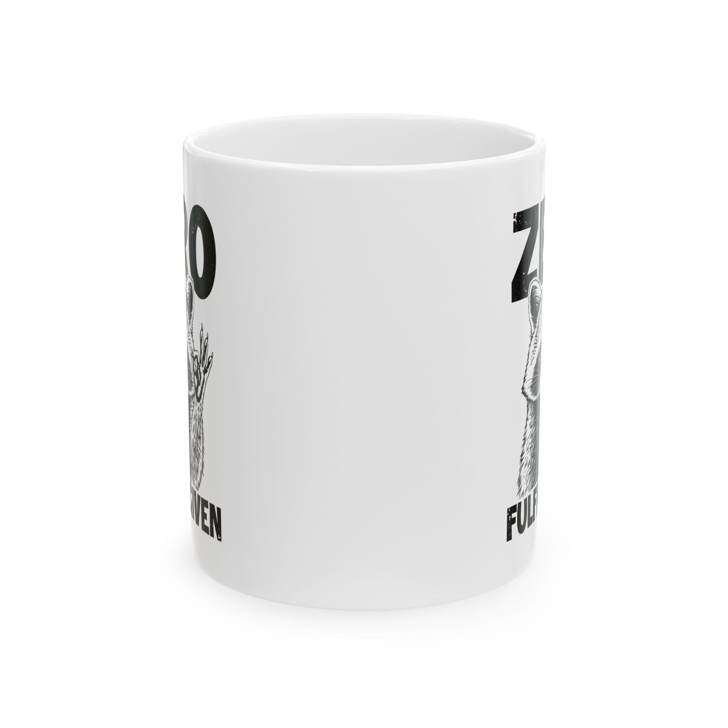 Zero Fulffs given White Mug, (11oz, 15oz)