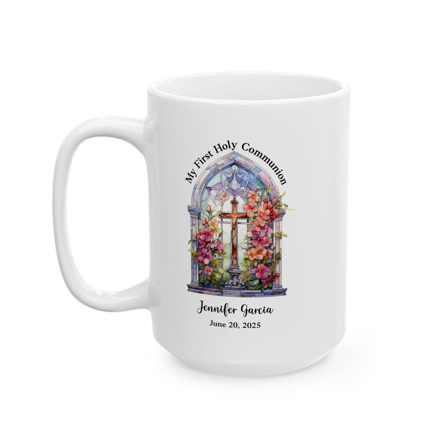 First Holy Communion Mug – Personalized Gift for Girl
