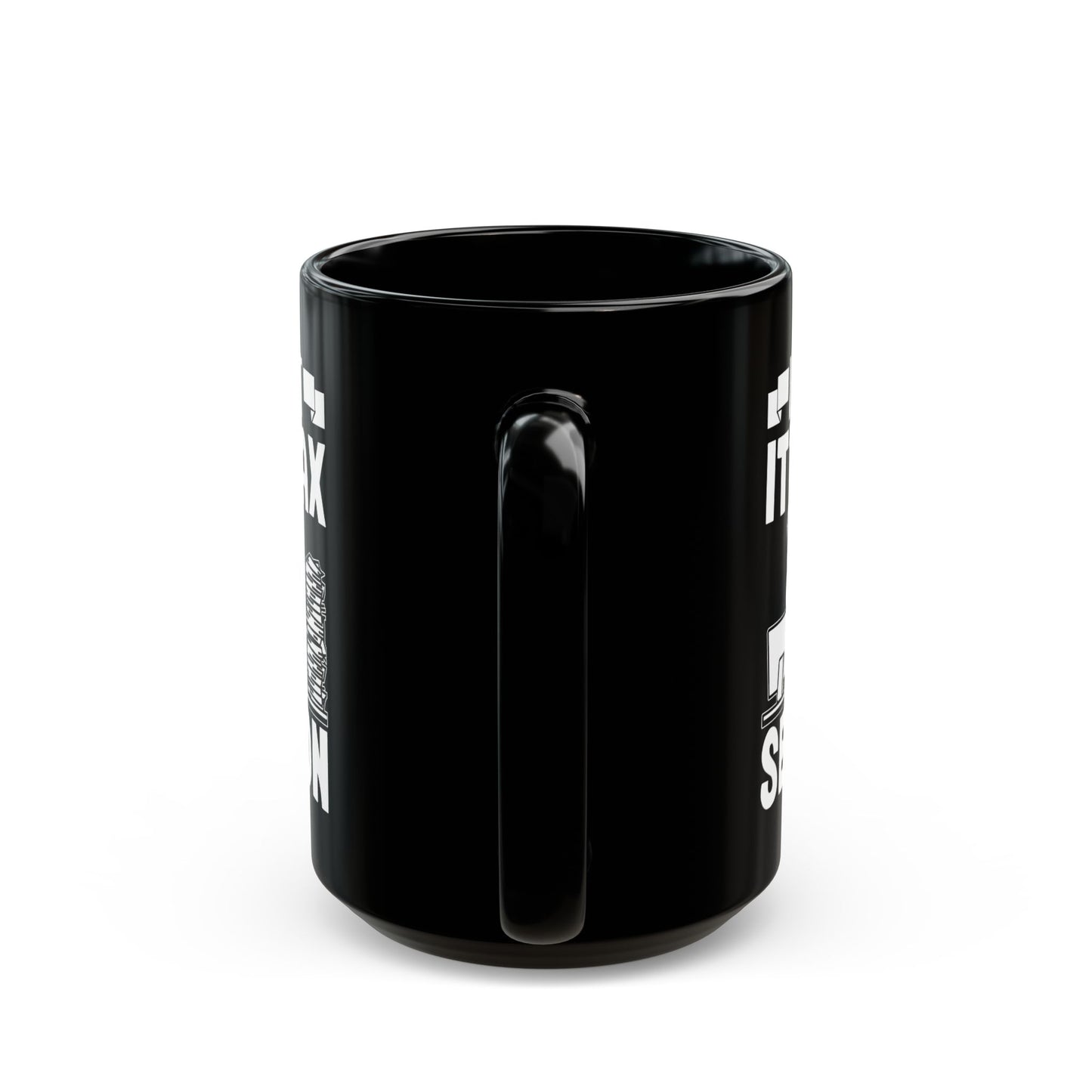 Black Tax Season Mug – I Can't It's Tax Season Funny Critter Cup