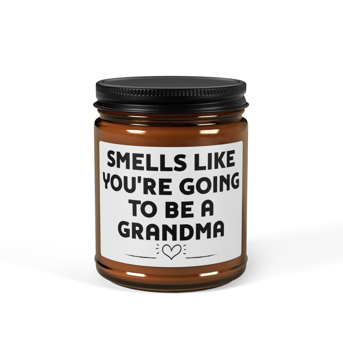 Soy Candle - Grandma Pregnancy Announcement Gift