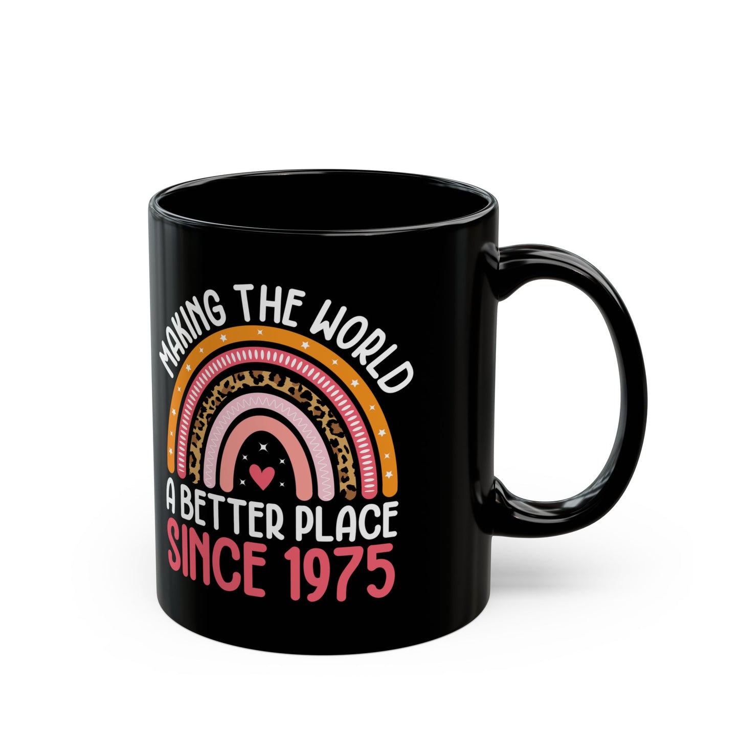 50 and Fabulous Black Mug (11oz, 15oz)