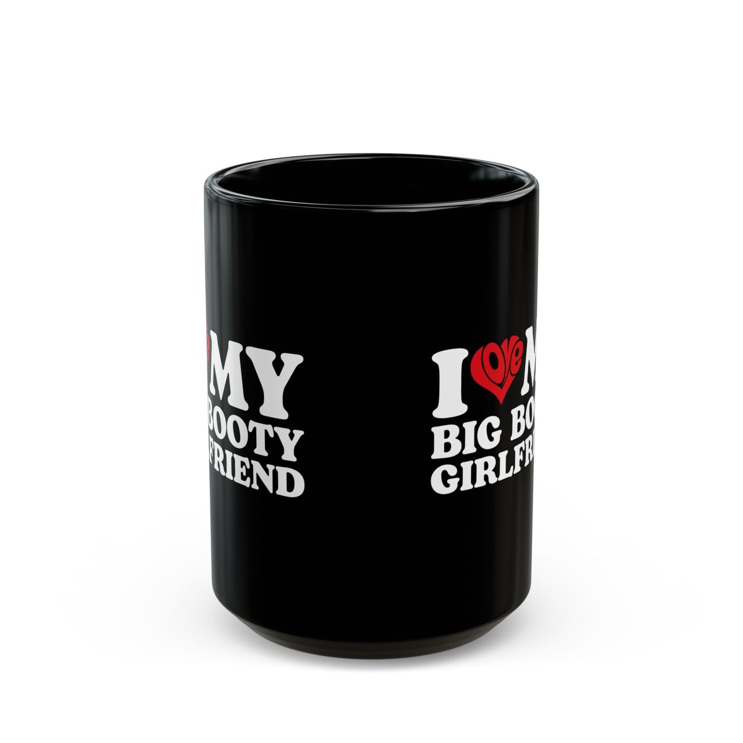 Funny Black Coffee Cup – Bold Gift for Boyfriend or Couple Humor