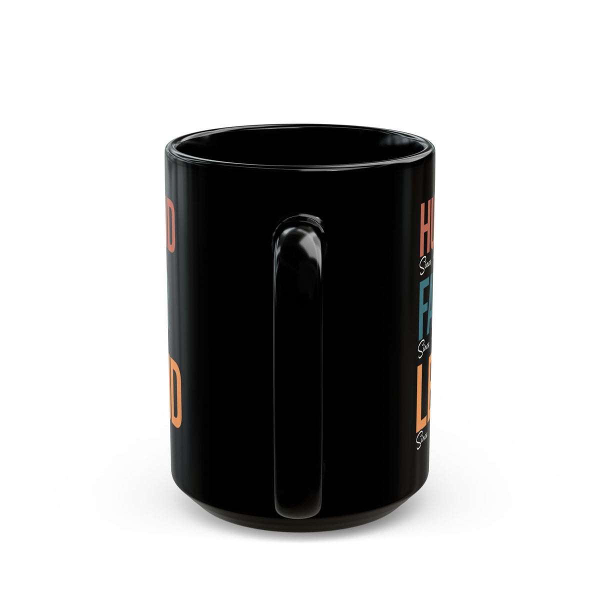 Husband Father Legend Black Mug (11oz, 15oz)