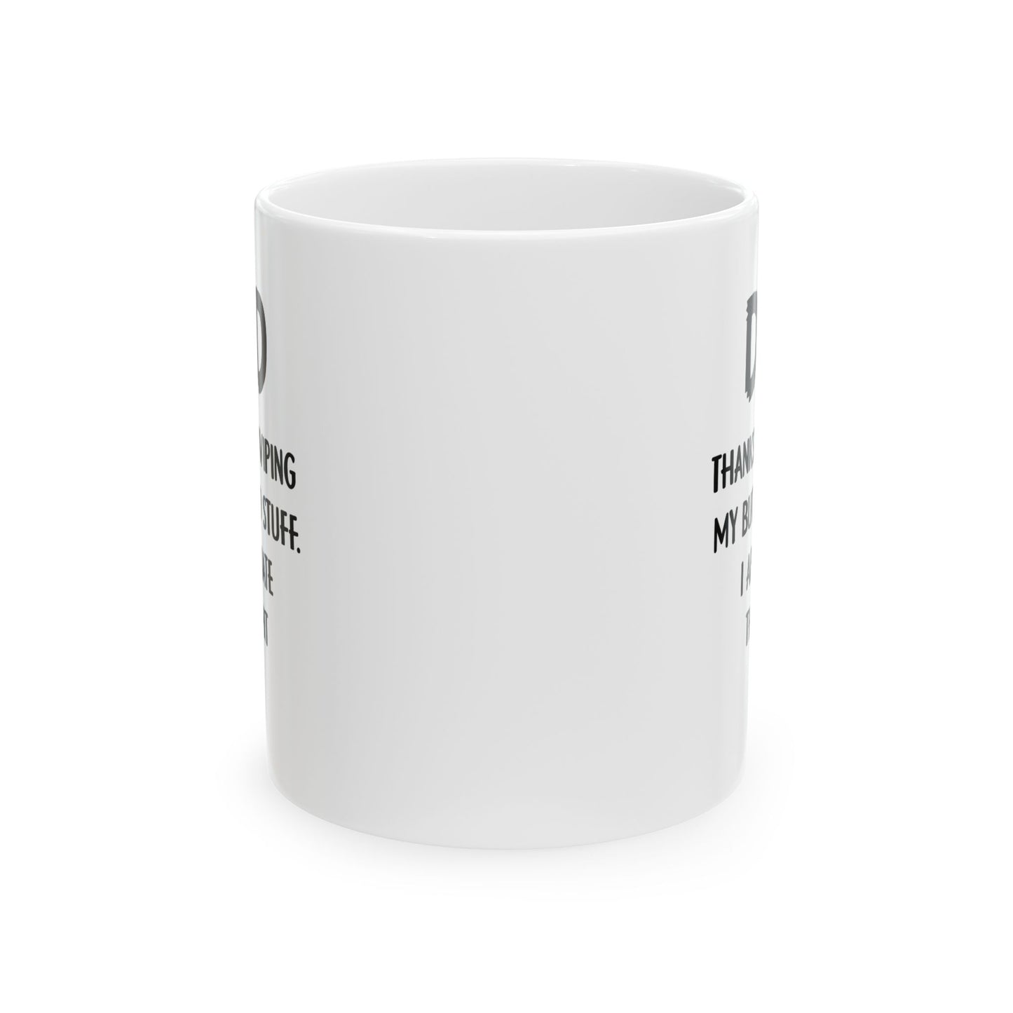 Funny Dad Mug – White Coffee Cup from Kids with Bold Message