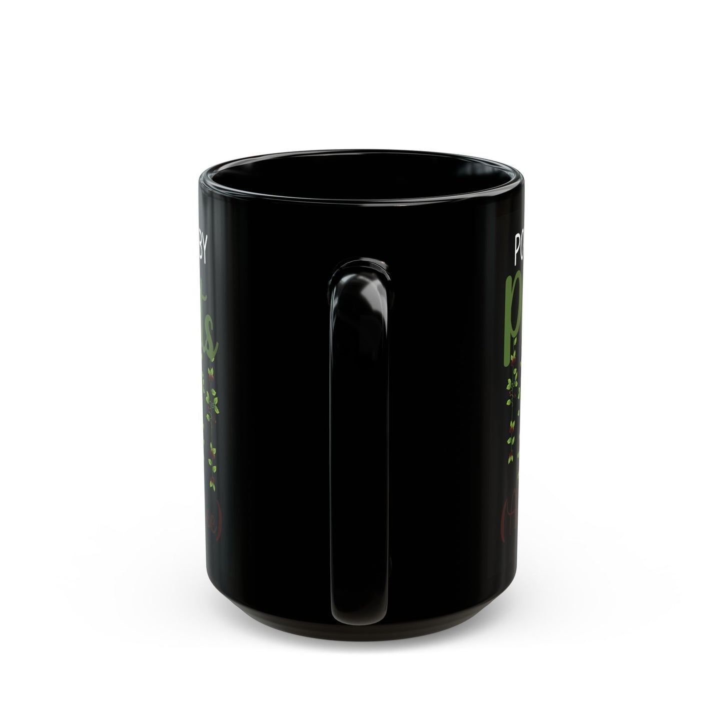 Funny Black Coffee Cup for Gardeners & Coffee Lovers – Eco & Nature Gift for Plant Parents