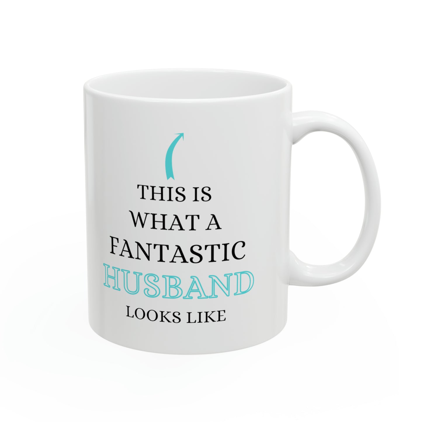 This Is What a Fantastic Husband Looks Like Mug – Funny Coffee Cup for Him