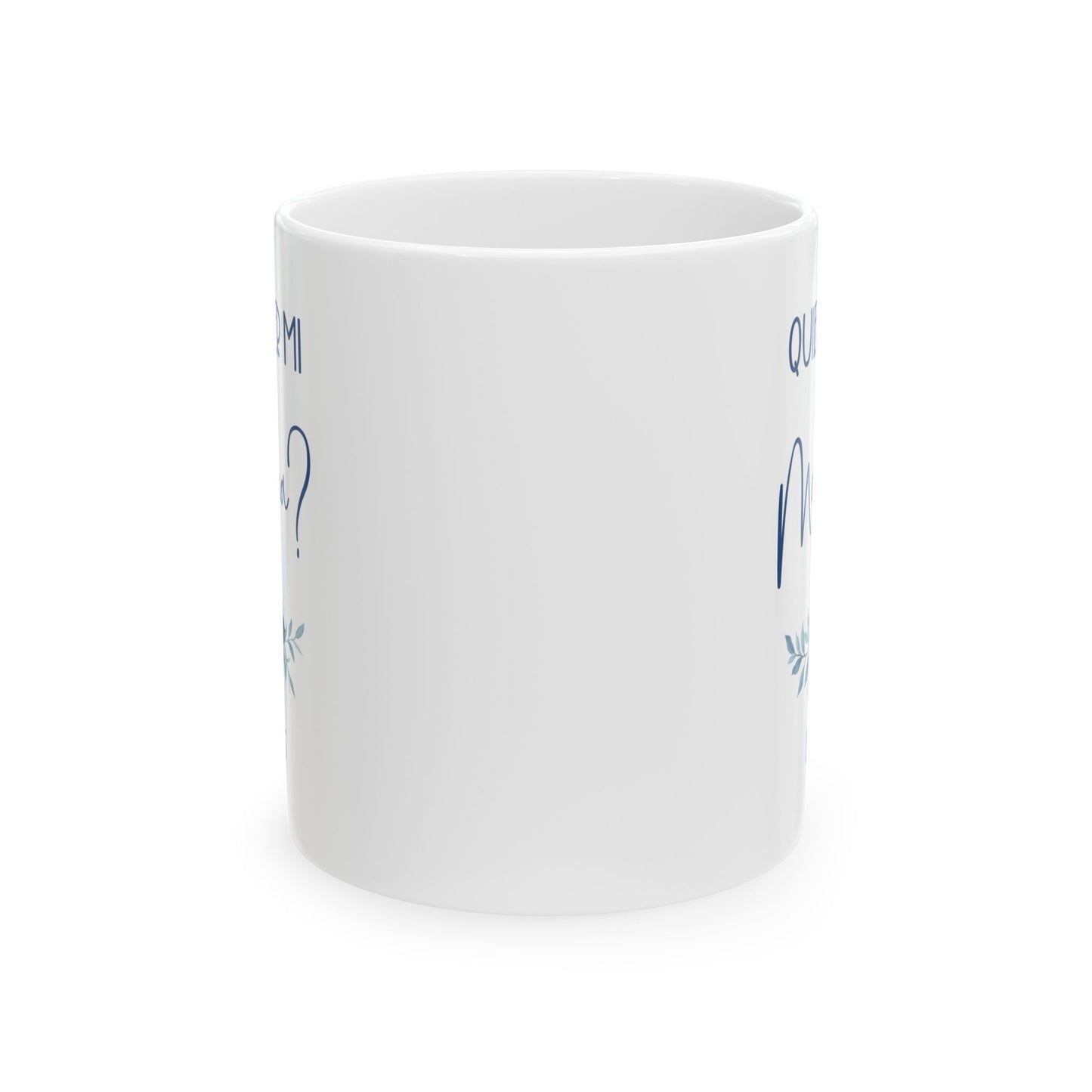 ¿Quieres Ser Mi Madrina Mug – White Godmother Proposal Gift 2025