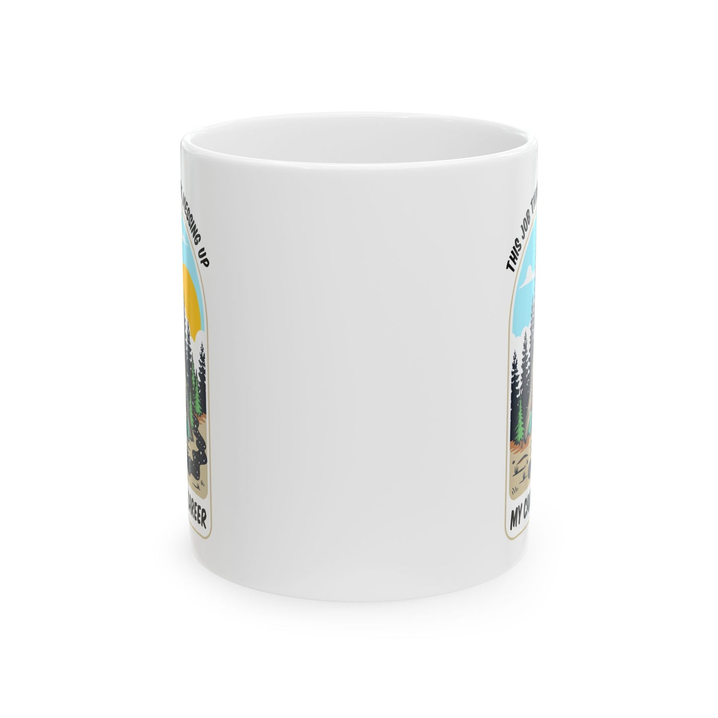 Adventure Awaits Ceramic Mug, (11oz, 15oz)