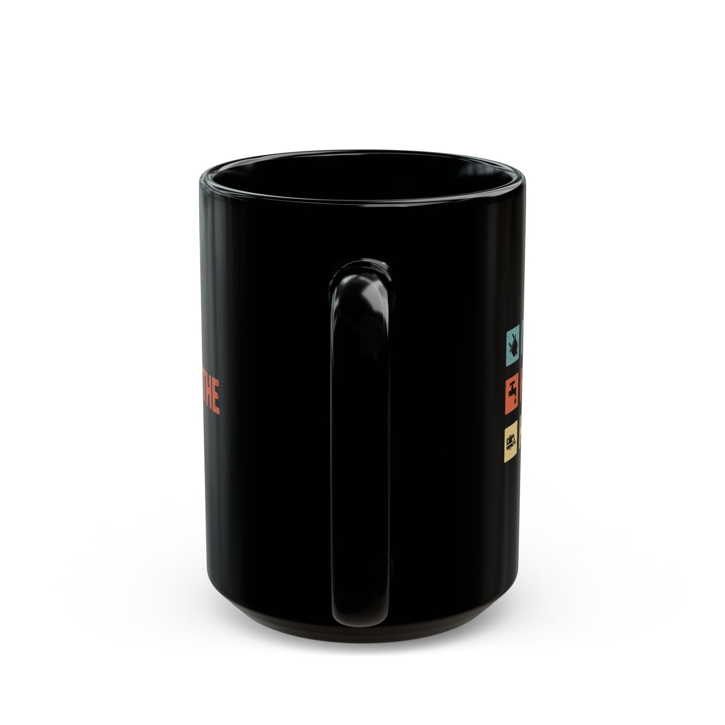 Camping Essentials Ceramic Mug, (11oz, 15oz)