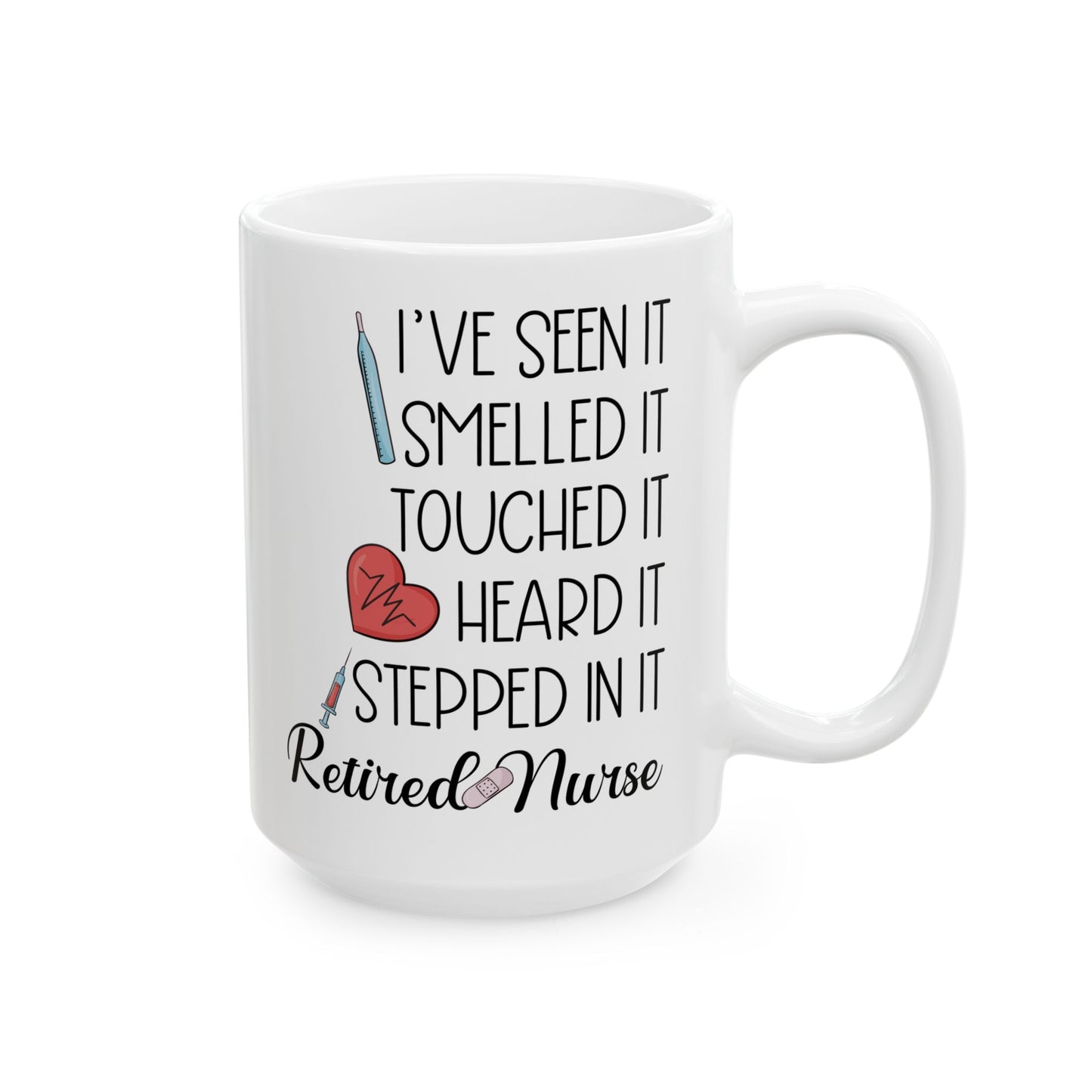 Retired Nurse Mug – A Fun Gift for Retired Nurses